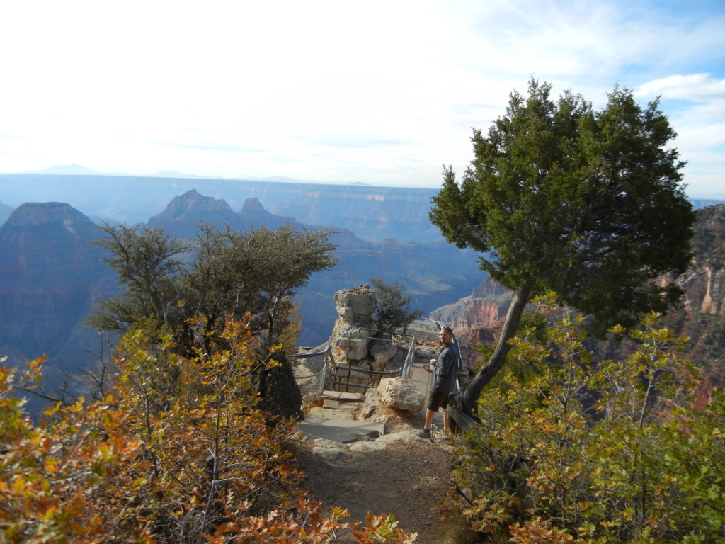 Grand Canyon National Park-North Rim_trail to overlook