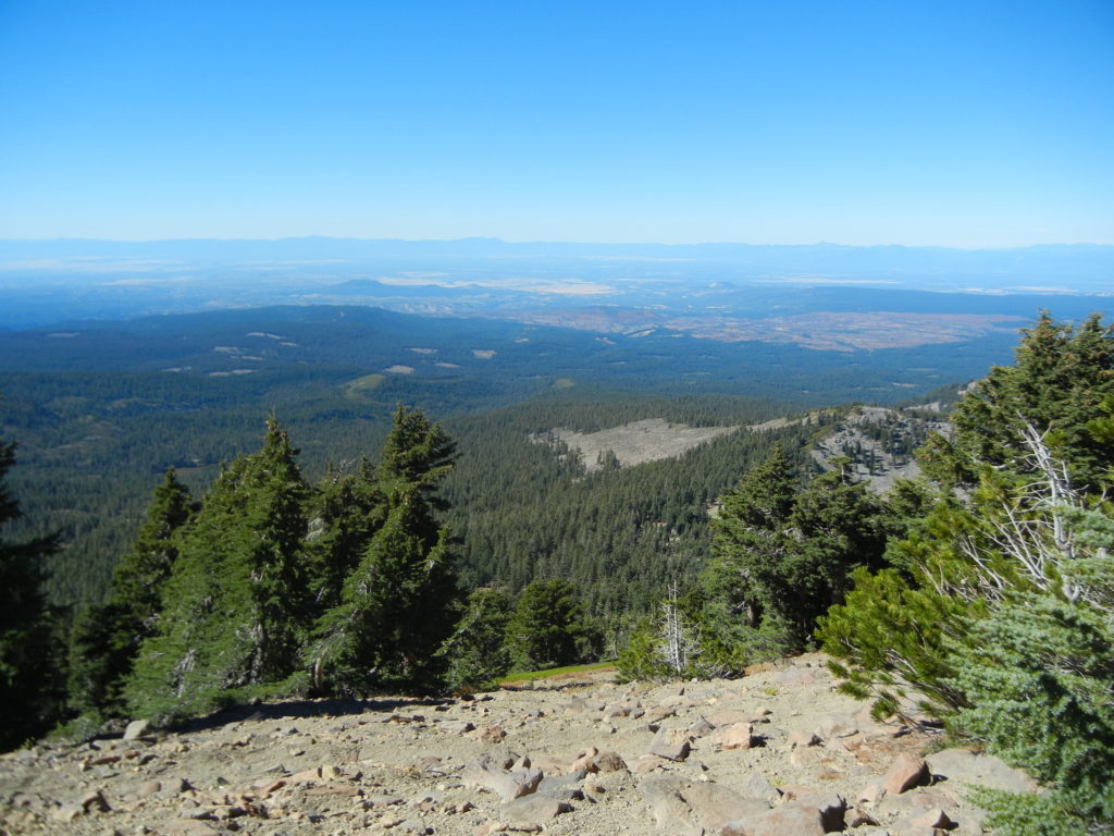 Lasson Volcanic National Park_Brokeoff Mountain view