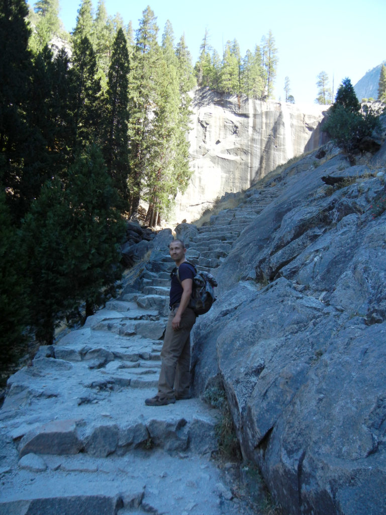 Yosemite National Park_Mist Trail grand staircase