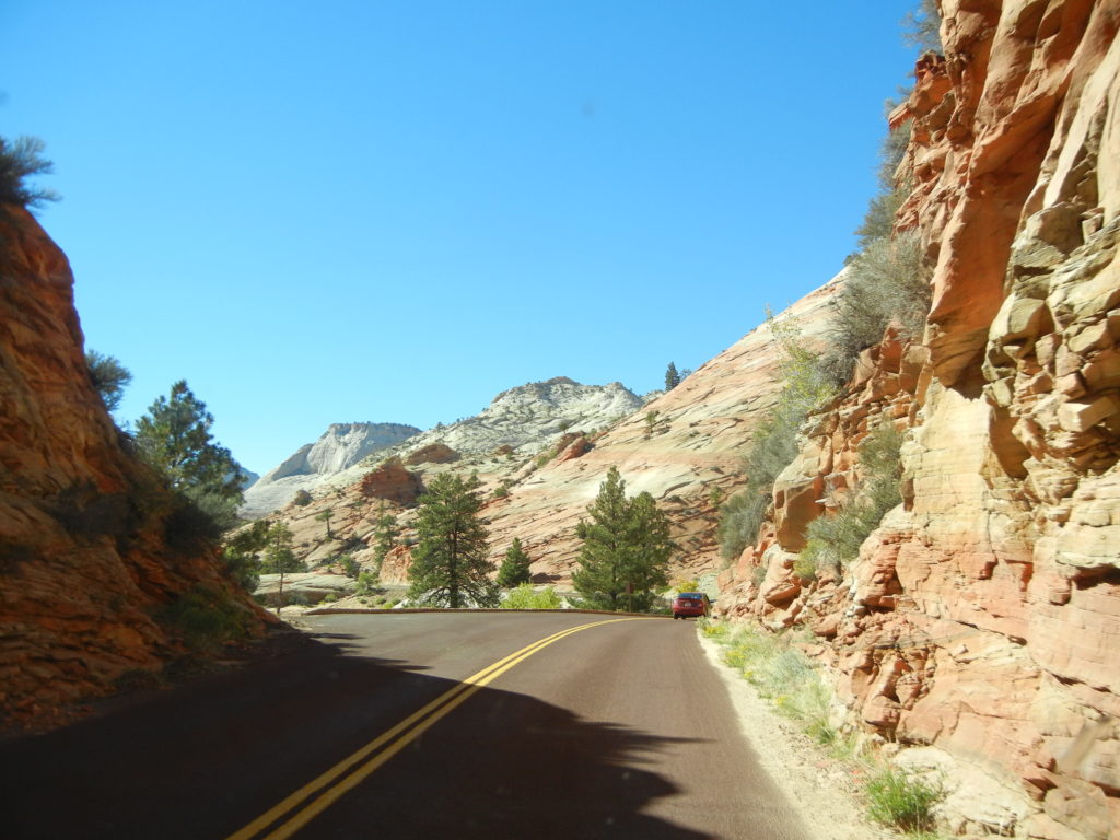 Zion National Park_Checkerboard Mesa