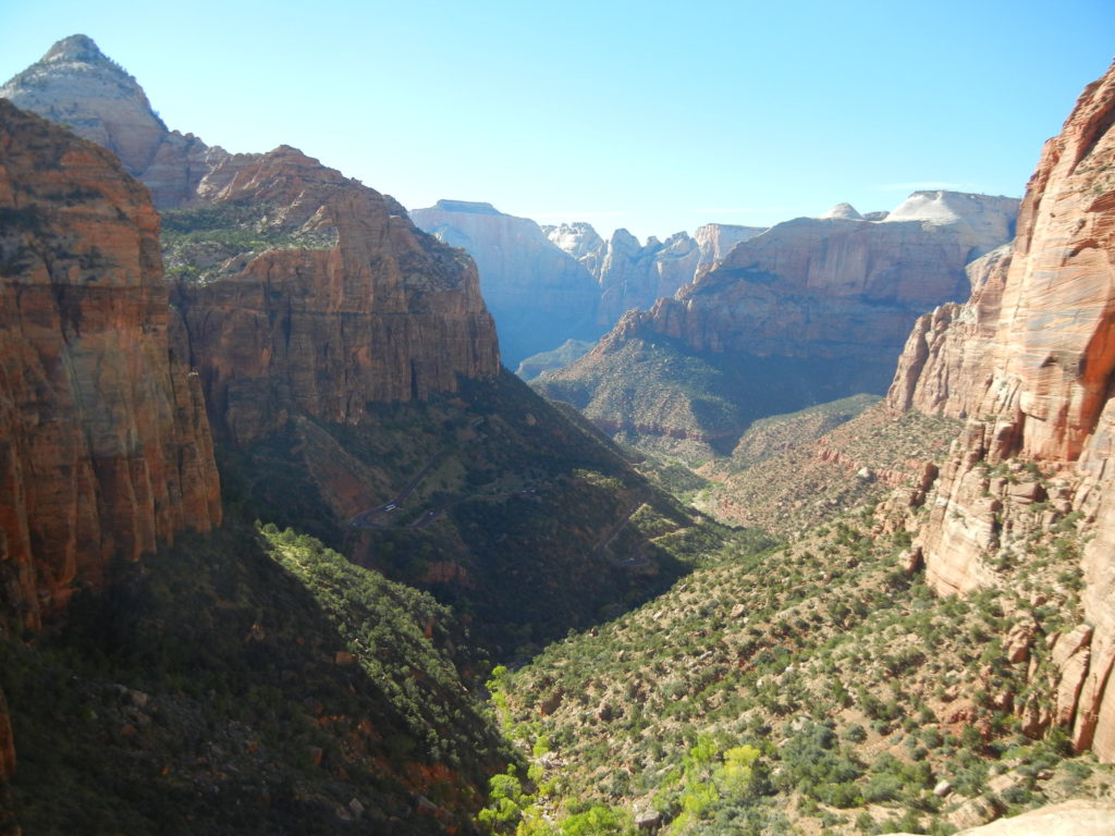 Zion National Park_Pine Creek Canyon & Lower Zion landscape