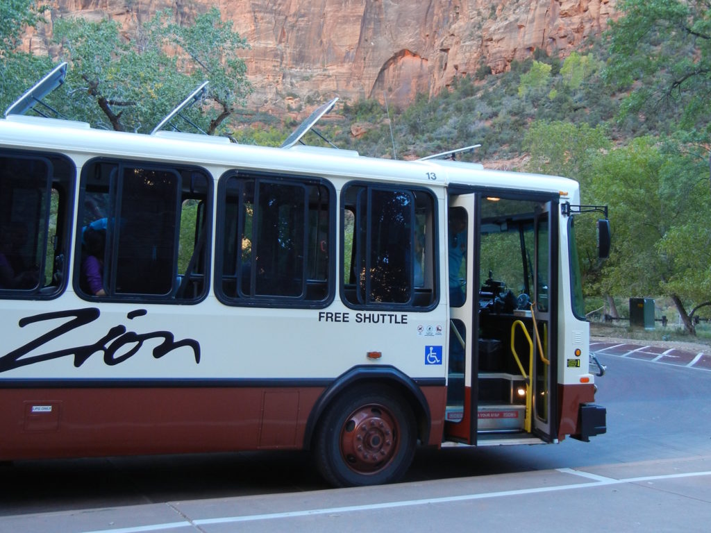 Zion National Park_shuttle bus