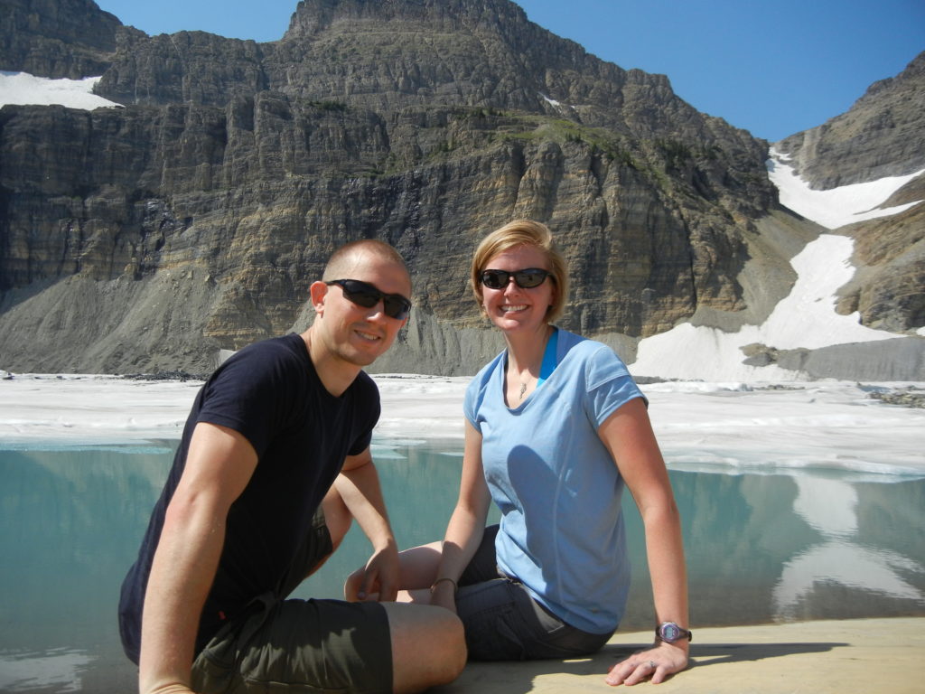 Glacier_Grinnell Glacier Lake selfie